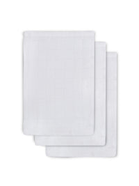 Gant de Toilette Gaze de Coton - Basic - 3 Unités