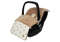 Voetenzak groep 0+ 3/5 punts gordel - Mini Teddy Bear