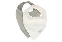 Bavoir Bandana Gaze de Coton - 2 Unités