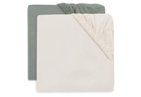 Fitted Sheet - Jersey - 2 Pack