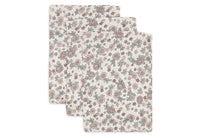 Washcloth Muslin - Retro Flowers - 3 Pack