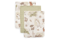 Gant de toilette gaze de Coton 15x20cm - Barn Buddies - 3 Unités